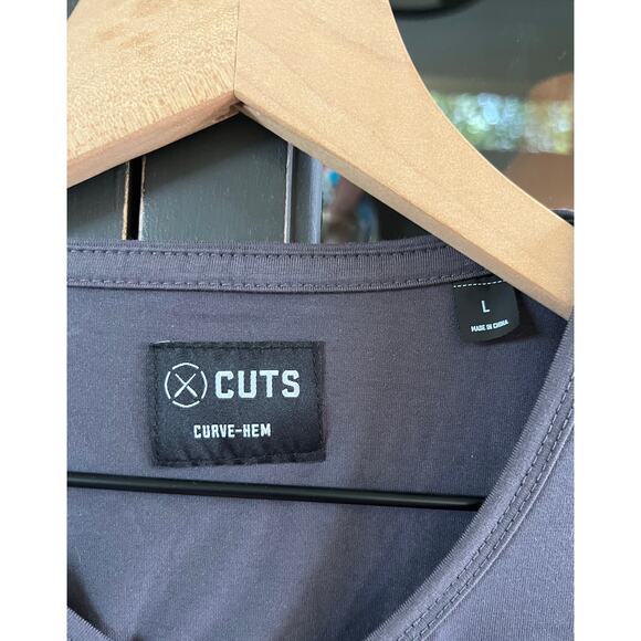 Cuts AO Long Sleeve Curve-Hem Tee PYCA Pro® - Size Large - NWOT - Picture 6 of 6